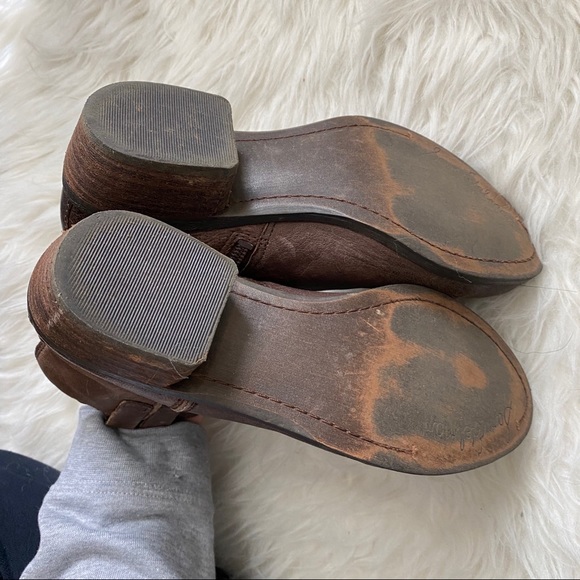 Sam Edelman James Leather Ankle Bootie Size 5.5 - Picture 6 of 7